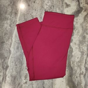 Lululemon Magenta High-Rise Crop Legging Size 8